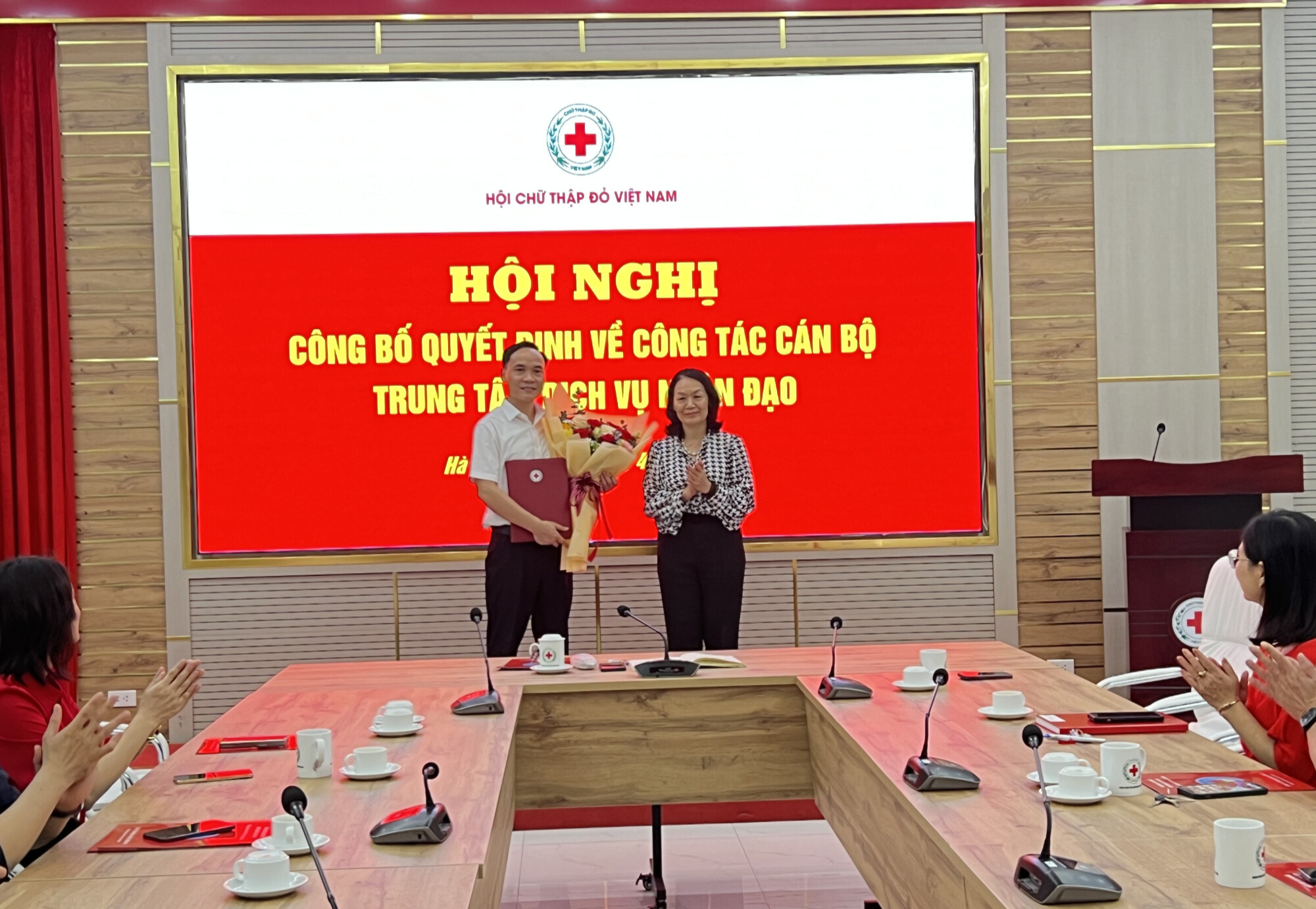 Trung ương Hội Chữ thập đỏ Việt Nam công bố quyết định về công tác cán bộ